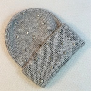 Gorros de Punto con Pedrería al Estilo Más Reciente, Proveedor Mayorista, Tamaño Personalizado, Color Sólido, Gorro de Invierno, Gorros Tejidos - Product Image 2