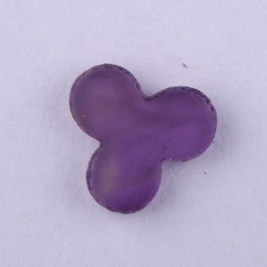 Amatista Natural de alta calidad, 5mm, Estrella elegante, mariposa, Luna, corte de cabujón suave, tamaño personalizable, fabricación de joyas sueltas, AAA oscuro - Product Image 1