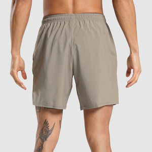 Pantalones cortos de alta calidad con estampado de Color sólido para hombre, pantalones cortos informales para correr en el gimnasio, pantalones cortos calientes para hombre - Product Image 2