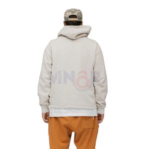 เสื้อฮู้ดดี้ทรงโอเวอร์ไซส์ ผ้าฟลีซฝรั่งเศสแท้ 100% พิมพ์ลายซิลค์สกรีน เป็นมิตรกับสิ่งแวดล้อม เหมาะสำหรับฤดูหนาว น้ำหนักมากพิเศษ ทรงบ็อกซี่  แบบยูนิเซ็กซ์ สั่งทำได้ - Product Image 3