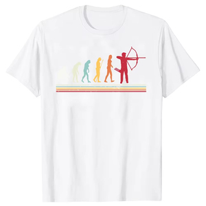 Camisetas de caza de tiro con arco, Camiseta cómoda de algodón para hombres, camisetas con estampado de tiro con arco, camisetas para hombres, camiseta de tiro con arco para hombres - Product Image 2