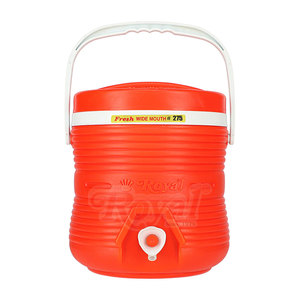 Royal Heavy Duty 12L Enfriador fresco reutilizable de gran capacidad Enfriador de boca ancha de 5 Ltr para acampar Picnic al aire libre HECHO DE HDPE - Product Image 1