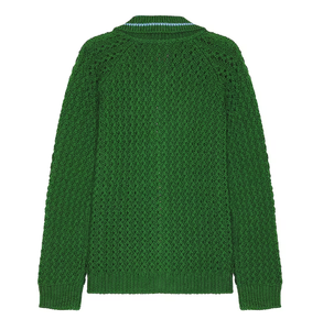 High quality <b>Mens</b> knitted <b>zip</b> <b>up</b> polo <b>cardigan</b> - Product Image 5