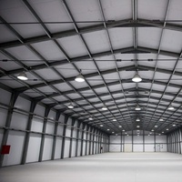 Hangar préfabriqué à structure en acier hangar en métal bon marché entrepôt de bâtiment en acier entrepôt préfabriqué à structure en acier