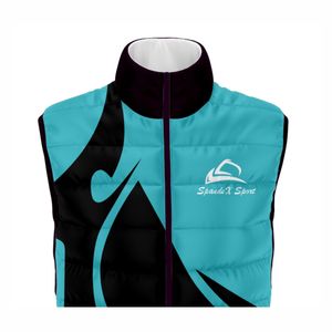 เสื้อกั๊กขนเป็ดแขนกุดคอตั้งมีกระเป๋าพับเก็บได้ - Product Image 4