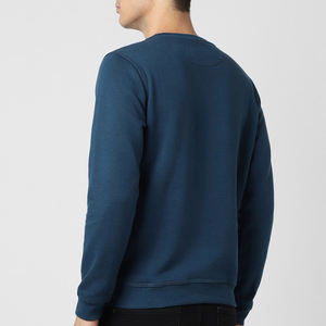 High Quality Loose Fit Custom Printed Logo <b>Oversized</b> <b>Hoodies</b> & Sweatshirt Drop Shoulders Crew Neck Pullover Sweatshirt <b>For</b> <b>Men</b> - Product Image 2