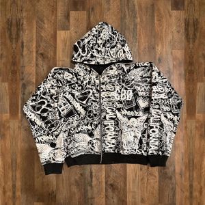 Sudadera con capucha personalizada Fabricante Hombres Streetwear Vintage Lavado ácido Desgastado Bordado Apliques Patchwork Lavado ácido Sudadera con capucha - Product Image 4