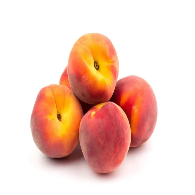 Yellow-haired flat peach fresh fruit early-maturing open-air flat peach red crisp sweet flat peach