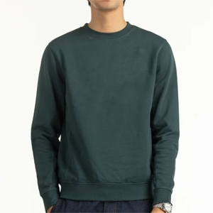 Sudadera de Hombre de Alta Calidad, Algodón/Poliéster, 430 g/m², Corte Holgado, Hombros Caídos, Logotipo Personalizado Bordado, Lisa - Product Image 1