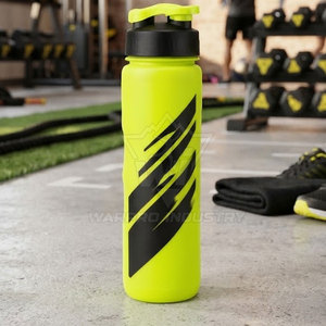 Botella de Agua Deportiva Premium, con Tapa de Rosca Segura, Gran Capacidad, Ligera, de Plástico, Aislamiento Térmico, Ecológica, para Correr y Gimnasio - Product Image 4