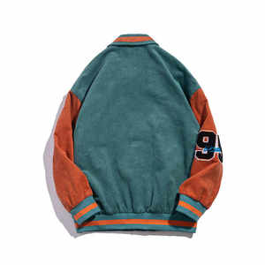 Chaqueta personalizada Melton Wool High Street Varsity Letterman para hombre impermeable antibacteriano OEM proveedor mayorista - Product Image 3