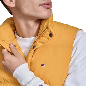 Chaleco Acolchado de Lana, Ecológico, Impermeable, Cortavientos, Lavado con Técnica de Tejido Sólido, Transpirable, Estilo Vintage - Product Image 5