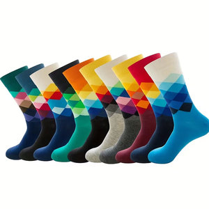 Men <b>Winter</b> Crew <b>Socks</b> Soft Brushed Interior Standard Knit Stretch Fit Warm Casual Outdoor Cold Season Comfort Cotton/Wool Quick - Product Image 4