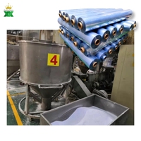 Kingpoly Plastik Isıya Duyarlı Şrink Etiket İçecek/Kahve Kullanımı İçin PET/PVC/OPP/POF Malzeme 3/4 inç Çekirdek Çapı