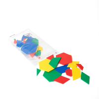 Juego Educativo STEM de Tangram Multilateral de Alta Calidad U.S.L. Juguetes de Slime de Plástico Unisex para Niños de 5 a 7 Años, Novedad TW para Construir