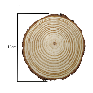 Ensemble de dessous-de-verre en bois élégant avec une texture rustique élégante offrant une protection quotidienne fiable pour la maison - Product Image 3