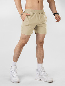 กางเกงขาสั้นกีฬาขาสั้นสำหรับผู้ชายแห้งเร็ว95% โพลีเอสเตอร์5% สแปนเด็กซ์กีฬาวิ่งออกกำลังกายในยิม - Product Image 4