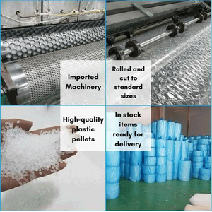 Tamaño 32,5*100 32G PE OPP Bolsa Burbuja de aire A prueba de golpes Impermeable Envío de alta calidad Rollo de burbujas Hecho en Tailandia - Product Image 6