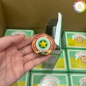 Baume Golden Star Vietnam, huile à base de plantes naturelles pour usage aromatique et utilisation quotidienne personnelle - Product Image 1