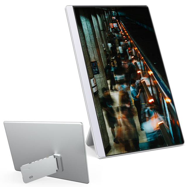 Kickstand Portable Monitor Screen 16.1 Inch 2.5k 60 120hz  Adjustable Stand Ultra-Slim & Lightweight for Laptop Switch Phone