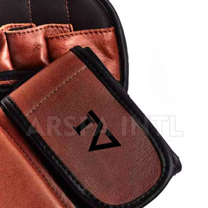 ถุงมือหนังสำหรับต่อสู้แบบมีโลโก้สั่งทำพิเศษสำหรับเด็ก ถุงมือต่อสู้แบบครึ่งนิ้ว - Product Image 5