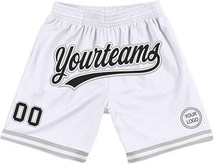 Short de basket-ball Style de vie actif Short de basket-ball brodé respirant et confortable de haute qualité - Product Image 4