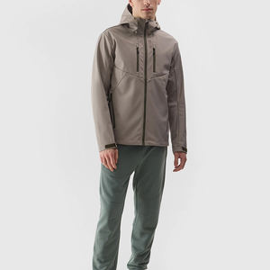 2025 hommes décontracté Softshell à capuche longue veste couleur unie vêtements de rue revêtement confortable nouveau Design à la mode saison d'hiver - Product Image 3