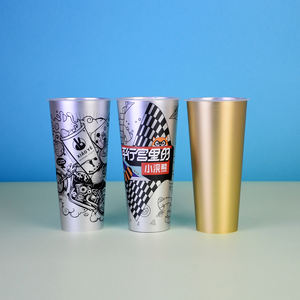 Gobelets en plastique pour desserts, gobelet en plastique pour bubble tea, gobelet en plastique avec couvercle réutilisable - Product Image 6