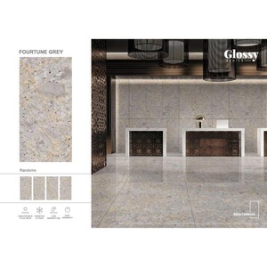 Carreaux émaillés en porcelaine Design beige Matt Marvel 600x1200mm 60x120cm Carrelages de sol de cuisine en céramique 24x48 poli brillant meilleur prix - Product Image 6