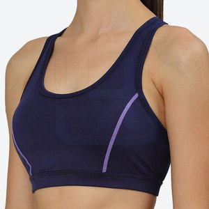 Breathable Quick Dry High Support Seamless Spandex/Polyester Plus Size Adjustable Strap OEM Service Wholesale Sports Bra New - Product Image 6