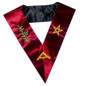 2025 aasr คอปกหนังปัก14th องศาพร้อมด้วยป้ายเย็บติด - Product Image 3