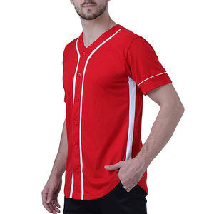 Concevez votre propre maillot de baseball et de softball personnalisé sublimé pour hommes - Product Image 4