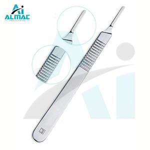 ALMAC 2025 Acier Inoxydable Dentaire Titane Instrument Chirurgical Poignée Ronde Scalpel Manuel Source D'alimentation pour Équipement Médical - Product Image 2