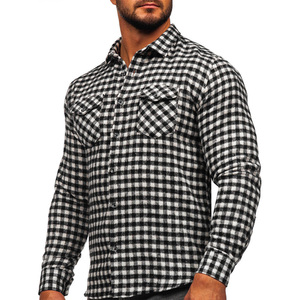 Camisa de Franela para Hombre Totalmente Personalizada, Estilo Perfecto, Gran Venta, Precio Razonable, Mejores Diseños, Camisa de Franela Ligera para Hombre - Product Image 6