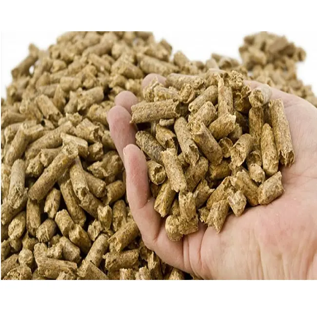 Grenen Houtpellets 6Mm 15Kg Zakken Verzending Naar Europa