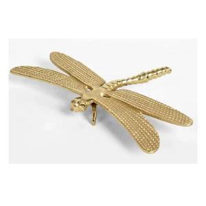 Elegante libélula escultórica objeto de mesa Acento de lujo único para interiores modernos Espacios de oficina y exhibición inspirada en la naturaleza - Product Image 3