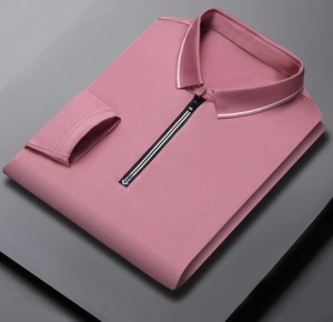 Camiseta de Manga Corta para Hombre, Ecológica, Color Personalizado, Poliéster/Algodón, Logotipo Personalizado en el Cuello, Alta Calidad, Talla Grande, Secado Rápido - Product Image 4