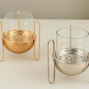 Quemador de Incienso de Metal y Acrílico de Lujo, Resistente al Viento, Hemisférico, Creativo, para Oud y Bakhoor, Diseño Árabe para Hogares del Golfo - Product Image 2