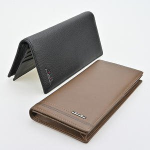 Cartera de Cuero Suave para Hombre, Estilo Simple y Elegante, Ligera y Práctica, Tarjetero, Monedero, para Uso Diario en la Oficina - Product Image 3