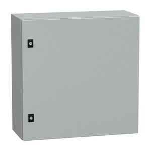 Per SCHNEIDER ELECTRIC NSYCRN66250P PanelSet CRN Armadietti per Elettronica e Strumentazione Porta Liscia H600xW600xD250 IP66 IK10 RAL7035 - Product Image 1