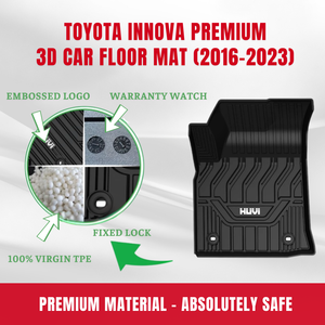 โตโยต้าอินโนวา2016สีดำขนาด60X70ซม. ใหม่รับประกัน2ปีทั้งชุดสำหรับทุกสภาพอากาศ - Product Image 4