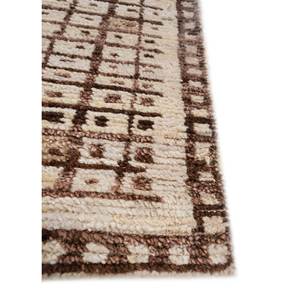 Tapis en laine afghane classique géométrique Manifest Gold, noué à la main, 9x12, pour la décoration de la maison, du salon et de la voiture RE-1162 - Product Image 4