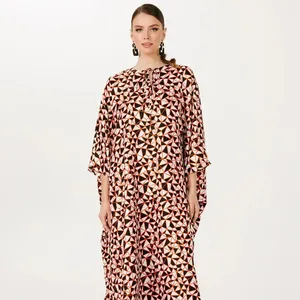 Neuer Stil Kaftan für Damen zu erschwinglichen Preisen im indischen Exportmarkt Mode Freizeitkleid für Abendkleidung für Frau Mädchen