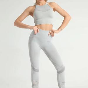 Soutien-gorge de sport pour femme, sans armatures, à bretelles halter, respirant, à séchage rapide, de haute qualité, très vendu, avec logo sur la poitrine - Product Image 6