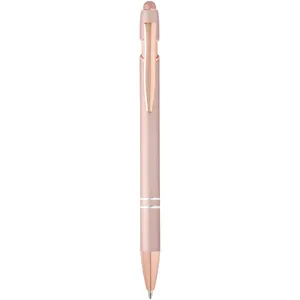 Stylo à bille Nanna Gold Rose Finish avec encre bleue - Product Image 5