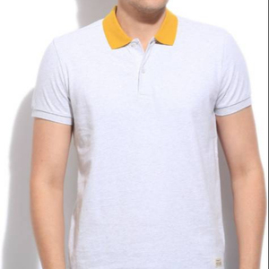 เสื้อยืดผู้ชายแบบเรียบ สำหรับงานสั่งทำ OEM เสื้อยืดโปรโมชั่น ผ้าฝ้าย 100% ผ้าปิเก้แบบ Bio-Washed พิมพ์ลายรูปภาพ แห้งเร็ว - Product Image 1