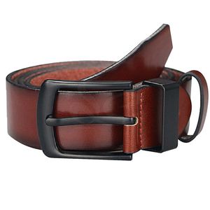 Cinturones de Cuero Casuales de Diseño Personalizado de Primera Calidad, Hebilla de Aleación Duradera para Hombre - Product Image 4