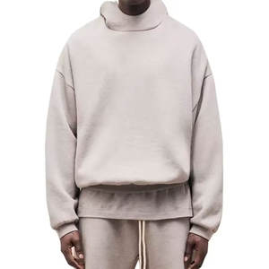 Sudadera con Capucha Extra Grande de Algodón Grueso de Alta Calidad, Lisa, sin Cordones, sin Logotipo, Talla Grande para Hombre - Product Image 1