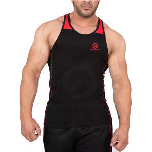 Débardeur en tricot décontracté pour homme fabriqué au Pakistan - Polyester/coton respirant et écologique - Vêtement d'été - Vente directe d'usine - Product Image 1