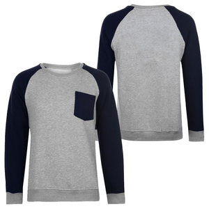 เสื้อสเวตเตอร์แบบสวมหัวแขนยาวสำหรับผู้ชายเสื้อสเวตเตอร์ผ้าฝ้ายผสมระบายอากาศสไตล์ญี่ปุ่นตามสั่ง - Product Image 4